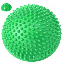 C33513-3 Полусфера массажная круглая надувная (зеленый) (ПВХ) d-16 см