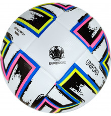 E43366 Мяч футбольный "EU2020" 4-слоя, TPU 3.2,  410-450 гр., термосшивка