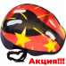 F11720-14 Шлем защитный JR (черно/красный)