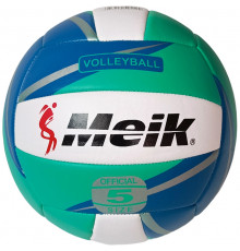 C28683-4 Мяч волейбольный "Meik-QS-V519" (зеленый), TPU 2.5,  270 гр, машинная сшивка