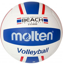 E43273 Мяч волейбольный "Molten EV-5000 replica" (бело/синий)