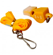 F04482 Свисток "FOX 40" Classic пластиковый, на шнурке (желтый)