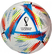 E43367 Мяч футбольный "Fifa World Qatar 2022" 4-слоя, TPU 3.2,  410-450 гр., термосшивка