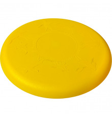 Летающая тарелка "ФРИСБИ" для активного отдыха (желтая)